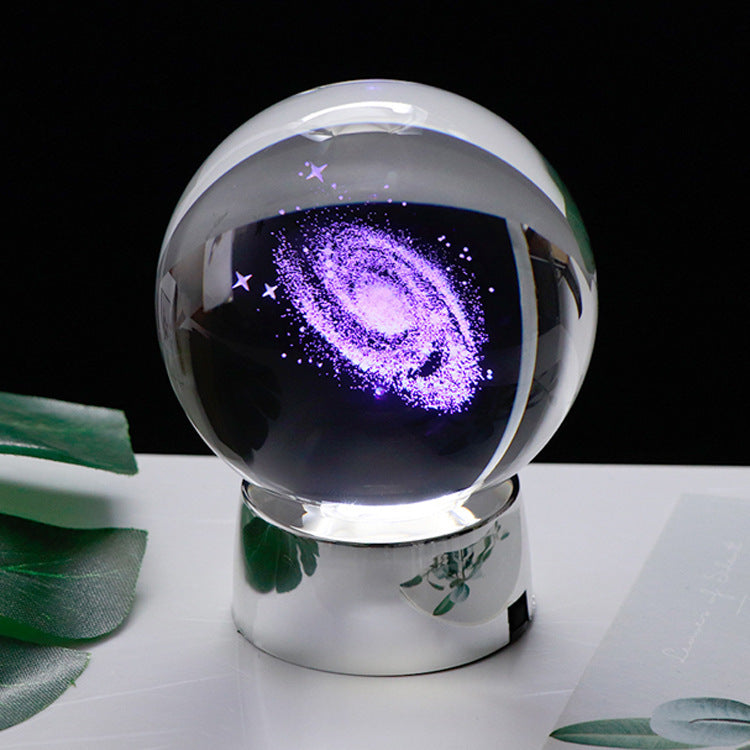 Milky Way Galaxy Crystal Sphere